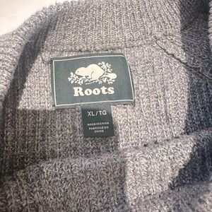 Roots cotton knit sweater - size XL